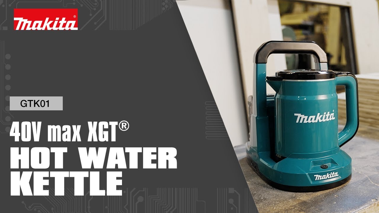 Makita Kettle Review - It's Battery Powered! 