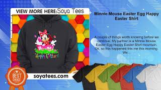 Minnie Mouse Easter Egg Happy Easter Shirt screenshot 5