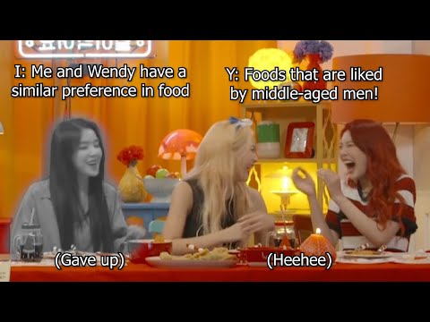 The most chaotic mukbang in Red Velvet history