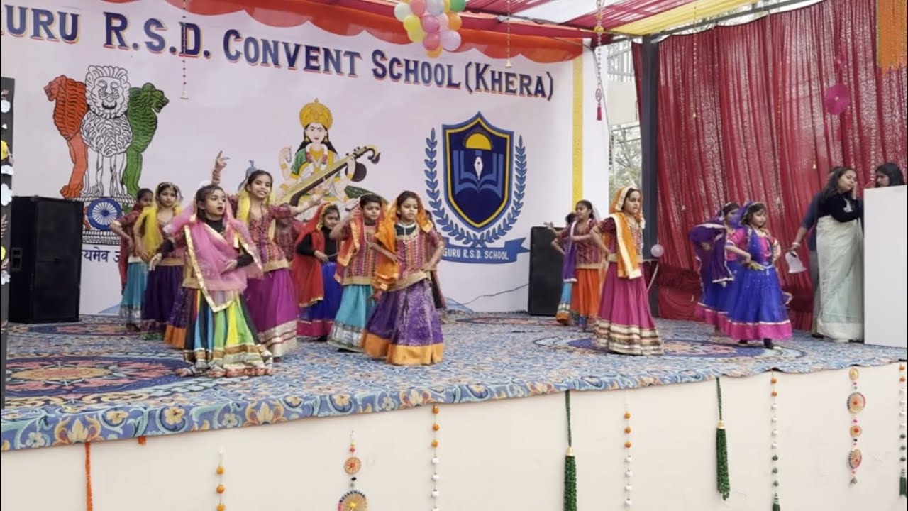 Rangeelo Maro Dholna Dance Performance | Annual Day 2026 | Guru R.S.D. Convent School