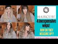 Hair Cube Wig impressions and reviews! (4 styles) Inexpensive Amazon Wigs!