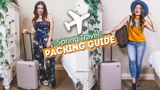 SPRING TRAVEL PACKING GUIDE