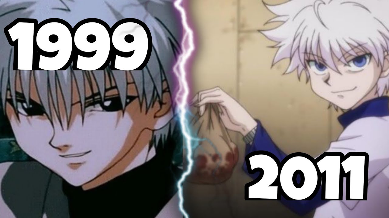 HxH: 1999 vs 2011 (Killua vs Jones) - YouTube