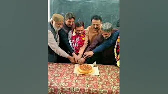 My birthday | Chief guest Professor Madad Ali Jhatial |