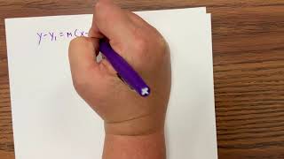 Lesson 2-4: Writing Linear Equations Part 1