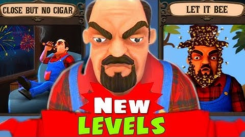 SCARY STRANGER 3D! Close But No Cigar + Let it Bee - New Update - New Levels [Android - ios]