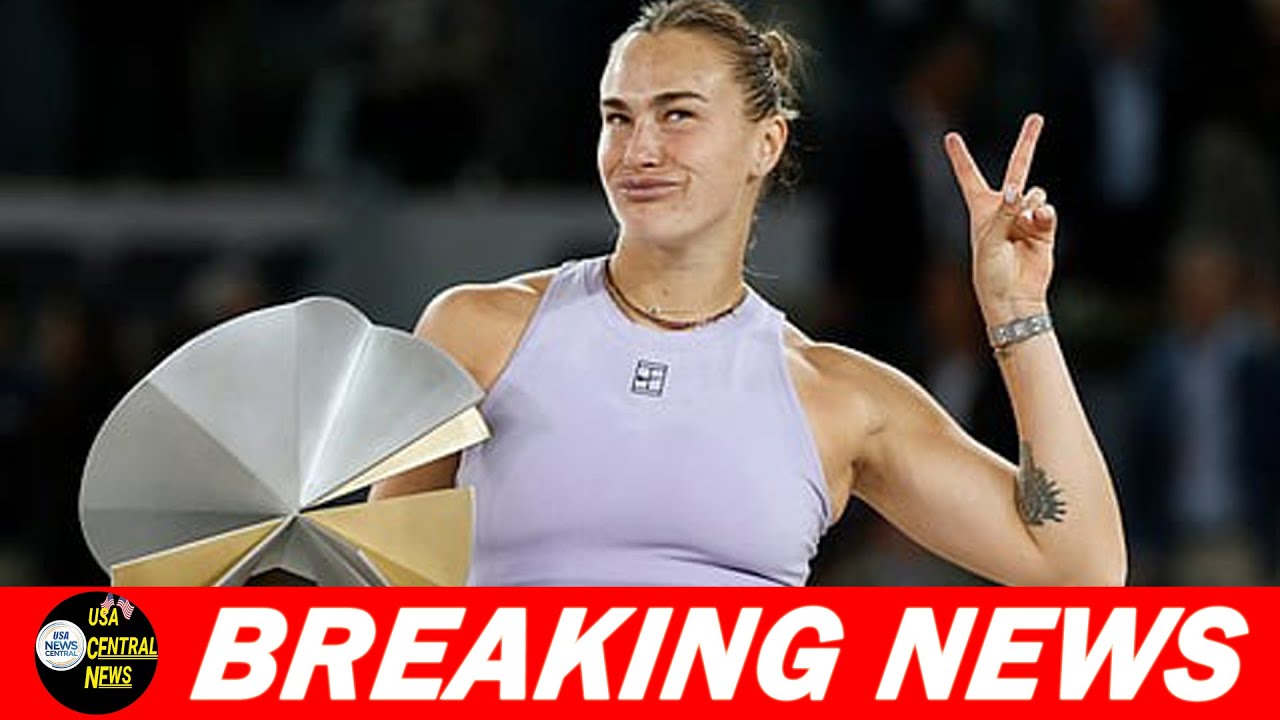 Aryna Sabalenka beats Coco Gauff to win third Madrid Open crown