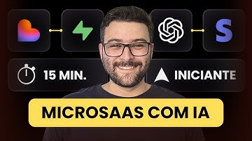 Como Criar um Micro SaaS com IA em 15 minutos