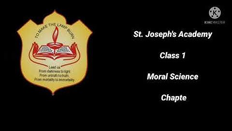 Class 1, Moral Science, Chapter 7, Part 1 by Anshika Michael