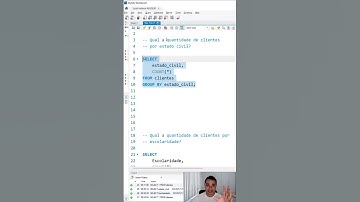 Um comando muito importante para Análise de Dados no SQL | #shorts