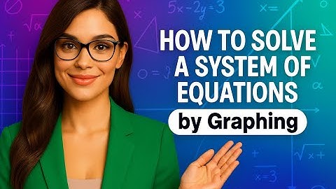 How to Solve a System of Equations by Graphing | Limitless Math