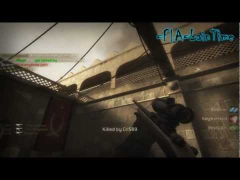 Call of Duty 4: =F|A=LainTime sniper montage PC
