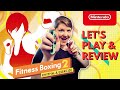 REVIEW: FITNESS BOXING 2: RHYTHM & EXERCISE | Nintendo Switch | Video Games for Weight Loss