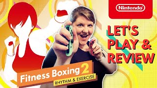 REVIEW: FITNESS BOXING 2: RHYTHM & EXERCISE | Nintendo Switch | Video Games for Weight Loss