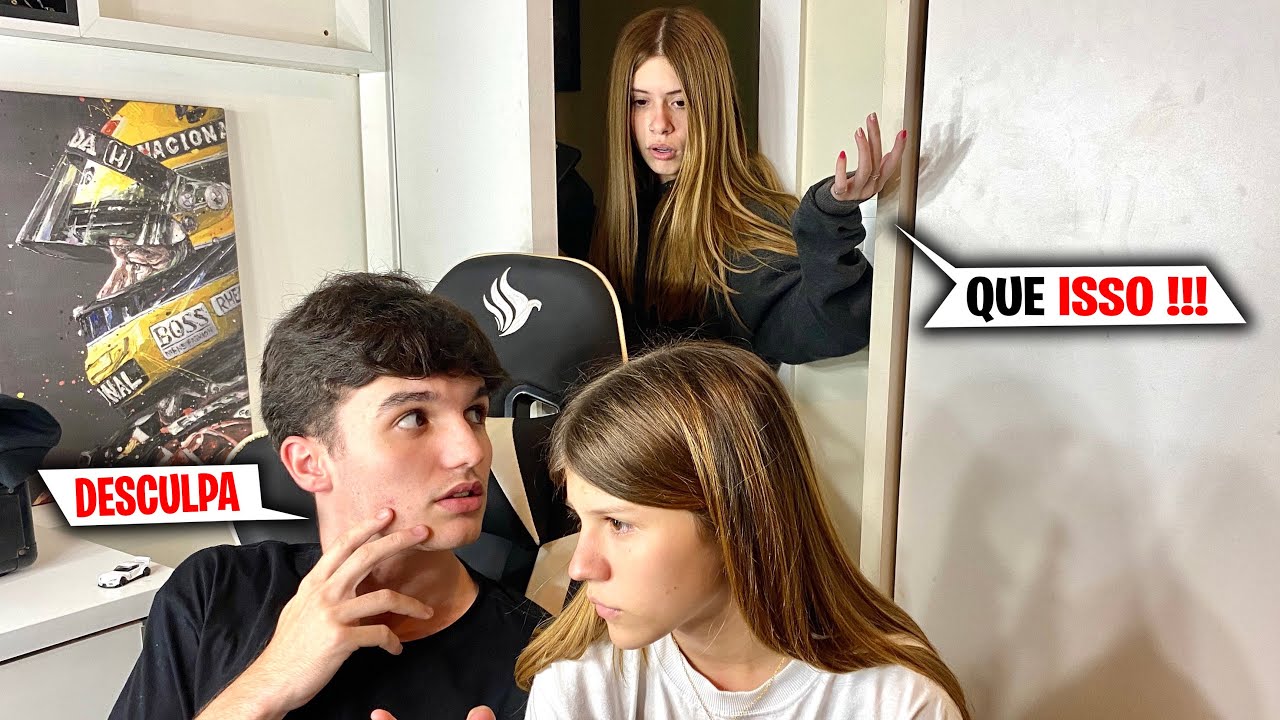 ELA VIU EU E DUDINHA JUNTOS… agora ferrou😪