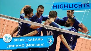 Есть первая домашняя! «Зенит-Казань» - «Динамо» (Москва) | Highlights. Zenit-Kazan - Dinamo (Moscow)