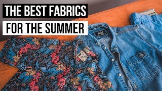 The 4 Best Fabrics For Staying Cool in The Summer