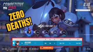 NEW DVA PORSCHE SKIN GAMEPLAY | 0 DEATHS | TANK BUFFS - Overwatch 2