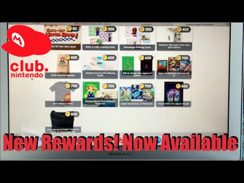NEW Club Nintendo Rewards Available!!! - Site Down, View All Rewards Here...