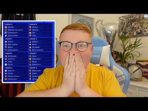 Reacting To The Champions League Group Stage Draw