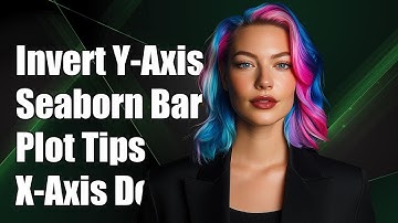 How to Invert Y-Axis in Seaborn BarPlot While Keeping X-Axis at Bottom