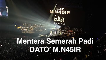 Mentera Semerah Padi. Dato’ M.Nasir konsert CIPTA 10 Ogos 2024