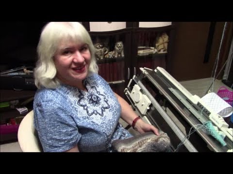 Машинное вязание. Начало. Урок 1 для начинающих.