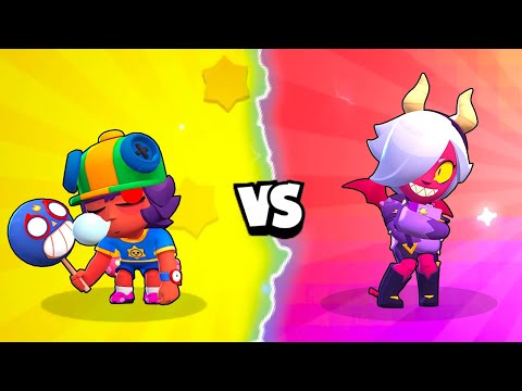 COLETTE vs EMERI (SANDY) 1vs1 en 28 TEST dans ce Brawl Stars Olympics