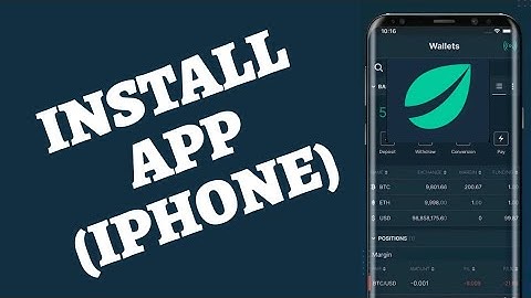 How to Install Bitfinex App on IOS Device 2025?