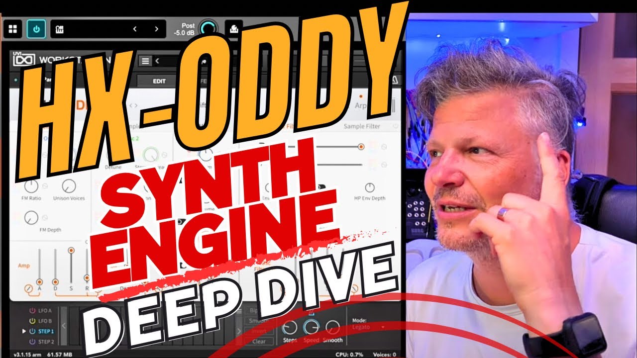 HX-ODDY synth engine- deep dive, #vstsynth by @UVIofficial - YouTube