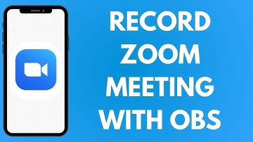How To Record Zoom Meeting Using OBS