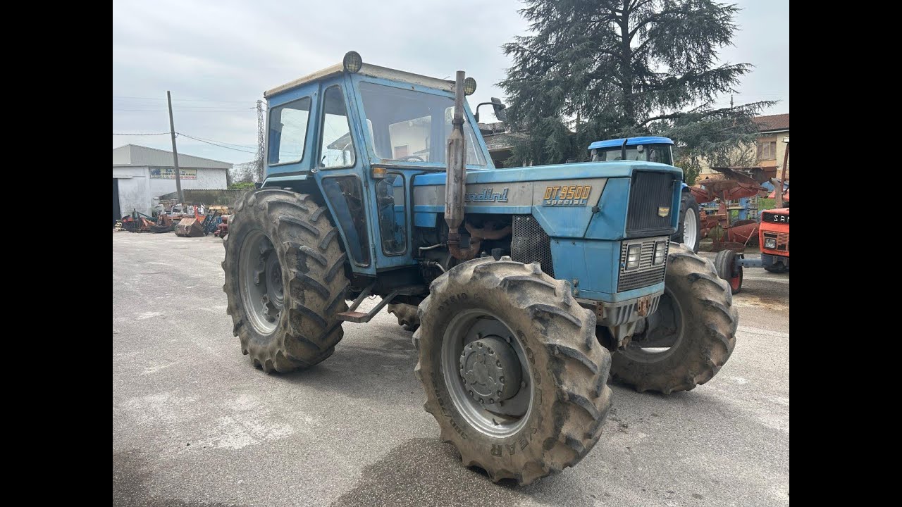 Landini 9500 - YouTube