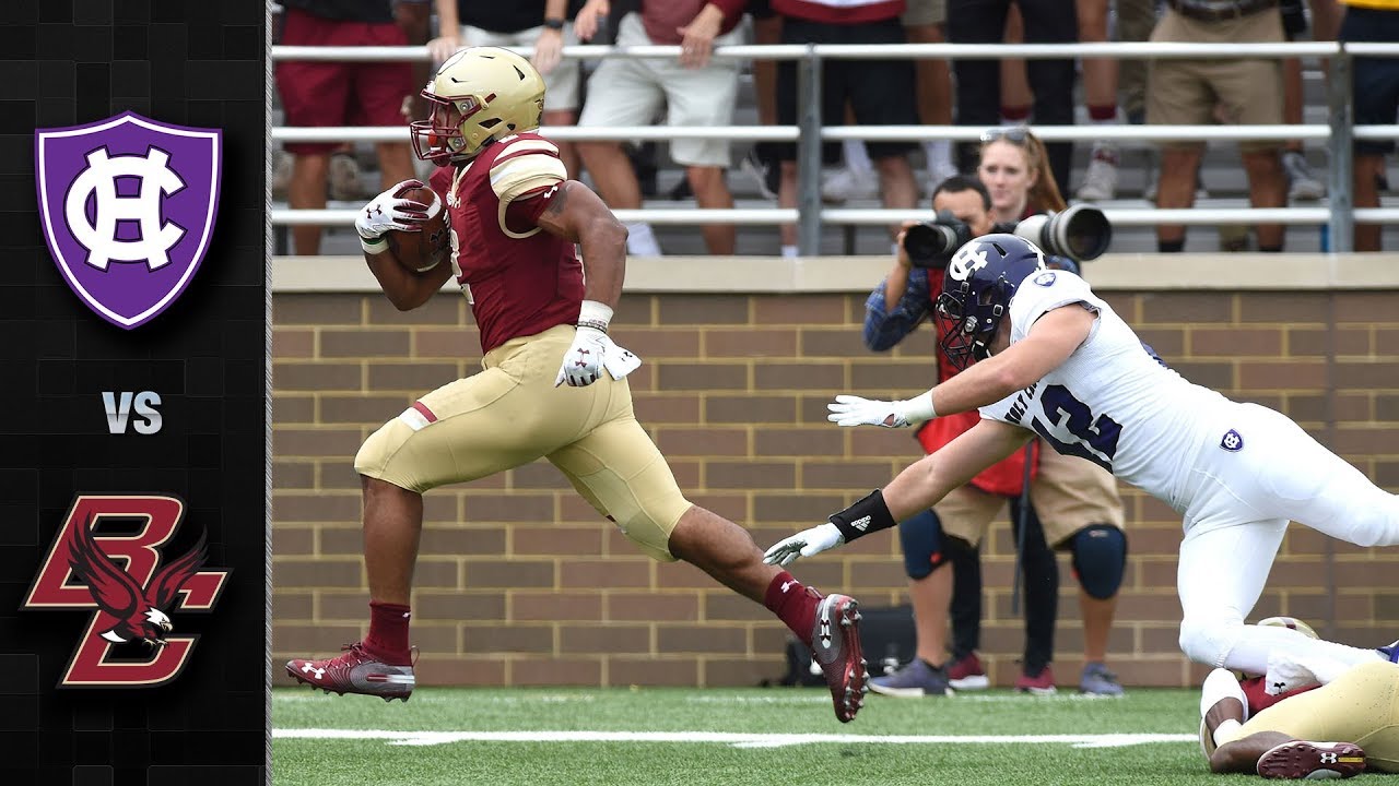 Holy Cross vs. Boston College Football Highlights (2018) YouTube