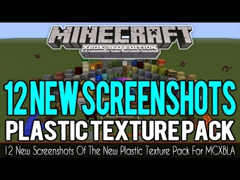 Minecraft Xbox PLASTIC TEXTURE PACK | 12 New Screenshots Of New Texture Pack