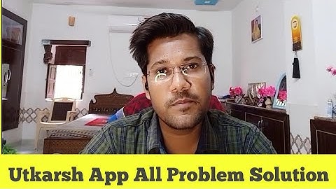 Utkarsh App All Problem Solution in One Video | Utkarsh Classes Jodhpur | Utkarsh App Ptoblem
