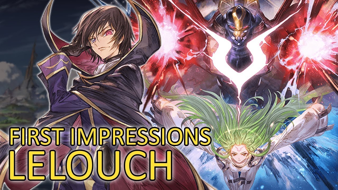 Lelouch Lamperouge/Strategy/Ratings - Granblue Fantasy Wiki