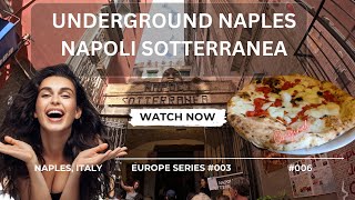 Inside Europe’s craziest underground city Naples🇮🇹 || Birthplace of 🍕