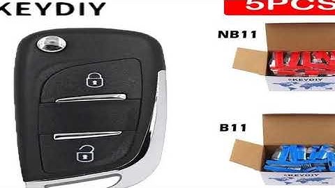 A must-have product! 5pcs KEYDIY NB11 B11 Universal Remote Key 2 3 Buttons for KD900/KD-X2/KD MINI