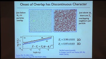 Colloquium, March 24th, 2016 --  Jamming: A Tale of Two Rigidities