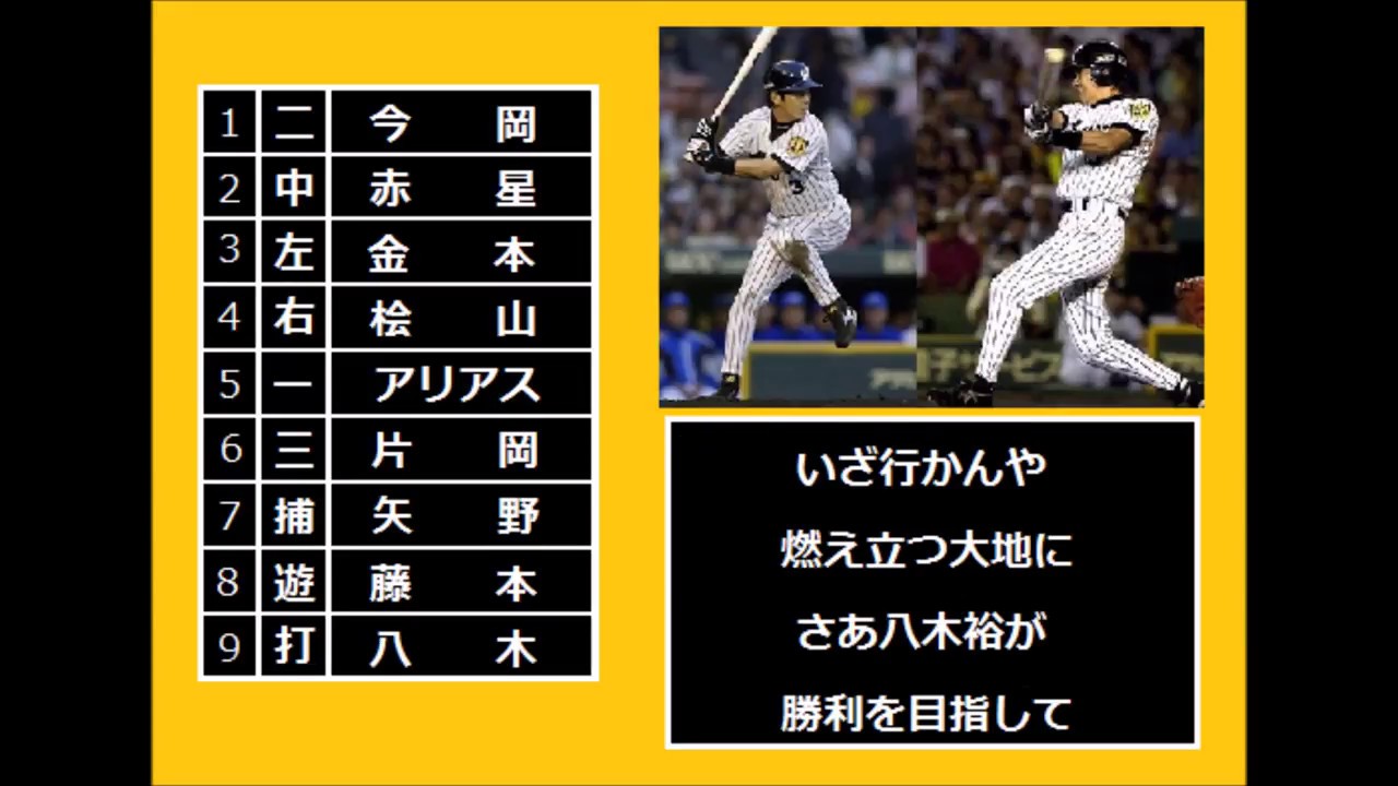 2003年阪神タイガース応援歌メドレー 1-9＋α