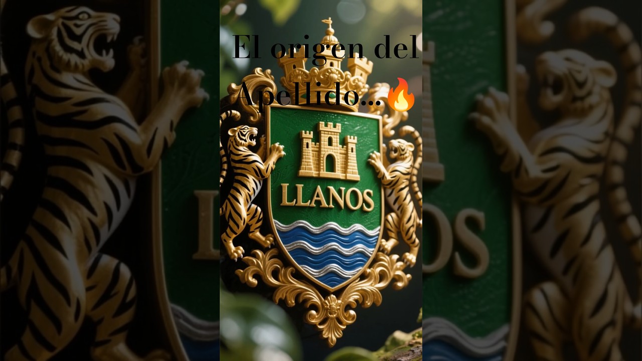 LLANOS ,Origen e Historia ⚔️ | Escudo y Heráldica”