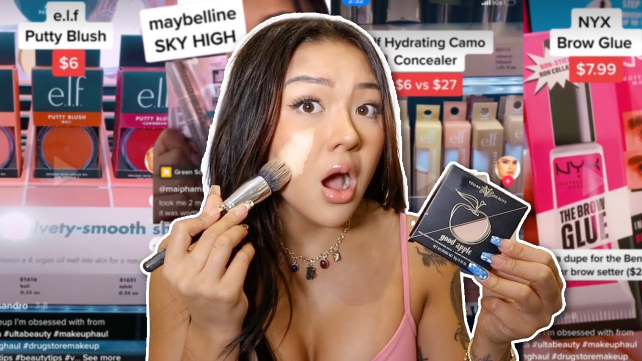 TESTING VIRAL TIKTOK MAKEUP… (you need to buy these NOW)