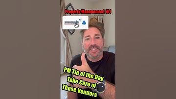 PM Tip of the Day || Ensuring your Taking Care of those Vendors!
