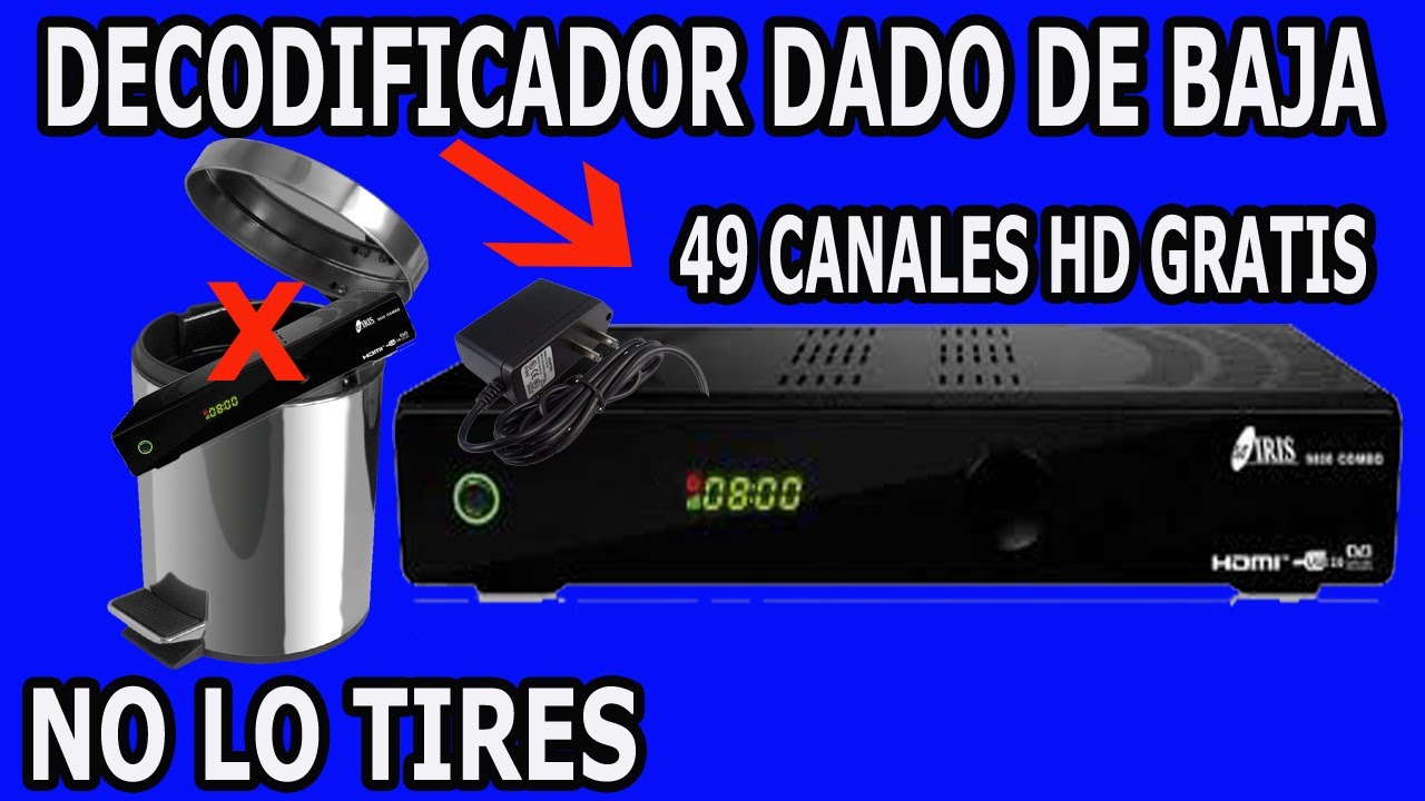 Instalación y configuración Decodificador TDT Krono