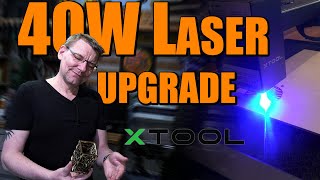 40W XTOOL  D1 Pro Lasercutter Upgrade