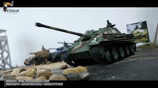 2.4G Henglong 1/16 Scale 7.0 Plastic Ver Jadpanther RTR RC Tank Model 3869 TH17437