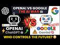 OpenAI vs Google — The AI War That Will Change The Internet Forever #OpenAI #Google #ChatGPT #AIWar