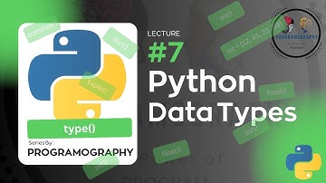 Python Data Types || Int, Float, str, bool, complex, list, tuple, set, dict || Python type() || #7