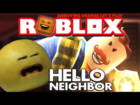 Grapefruit Plays Roblox Hello Neighbor Youtube - annoying orange plays roblox hello neighbor roblox jojos