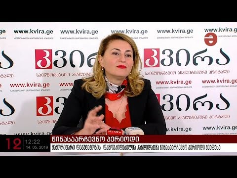 სოფო ხორგუანმა წინასაარჩევნო პერიოდი შეაფასა